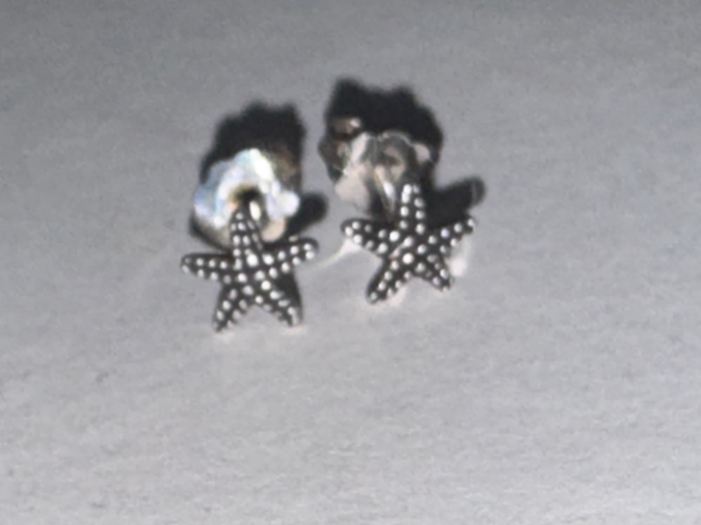 Sterling Silver Starfish Post Earrings
