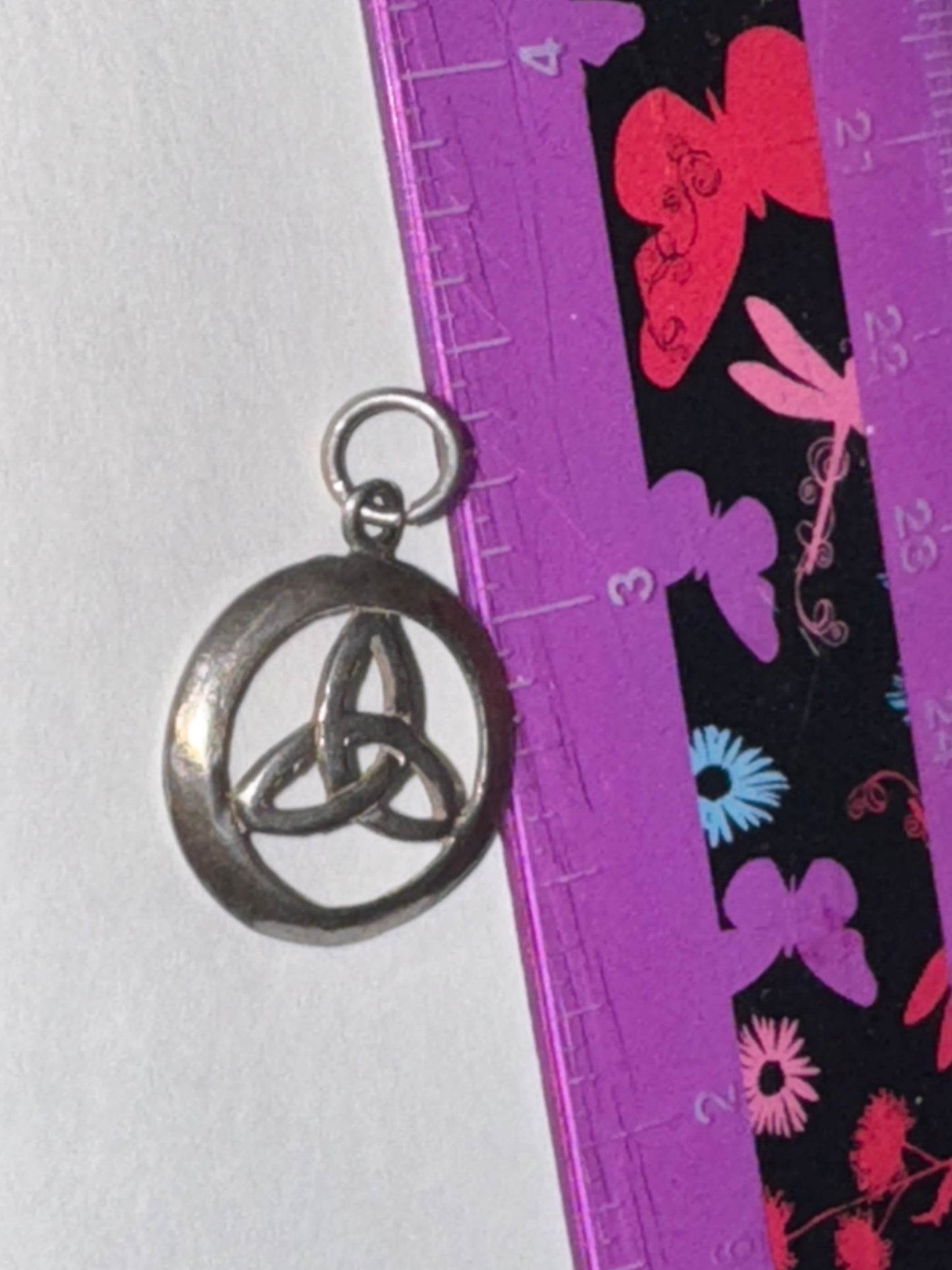 Sterling Silver Triquetra Pendant