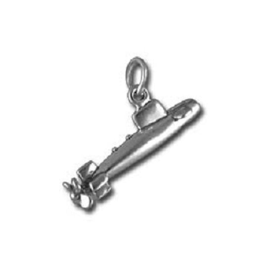 Sterling Silver Submarine Pendant