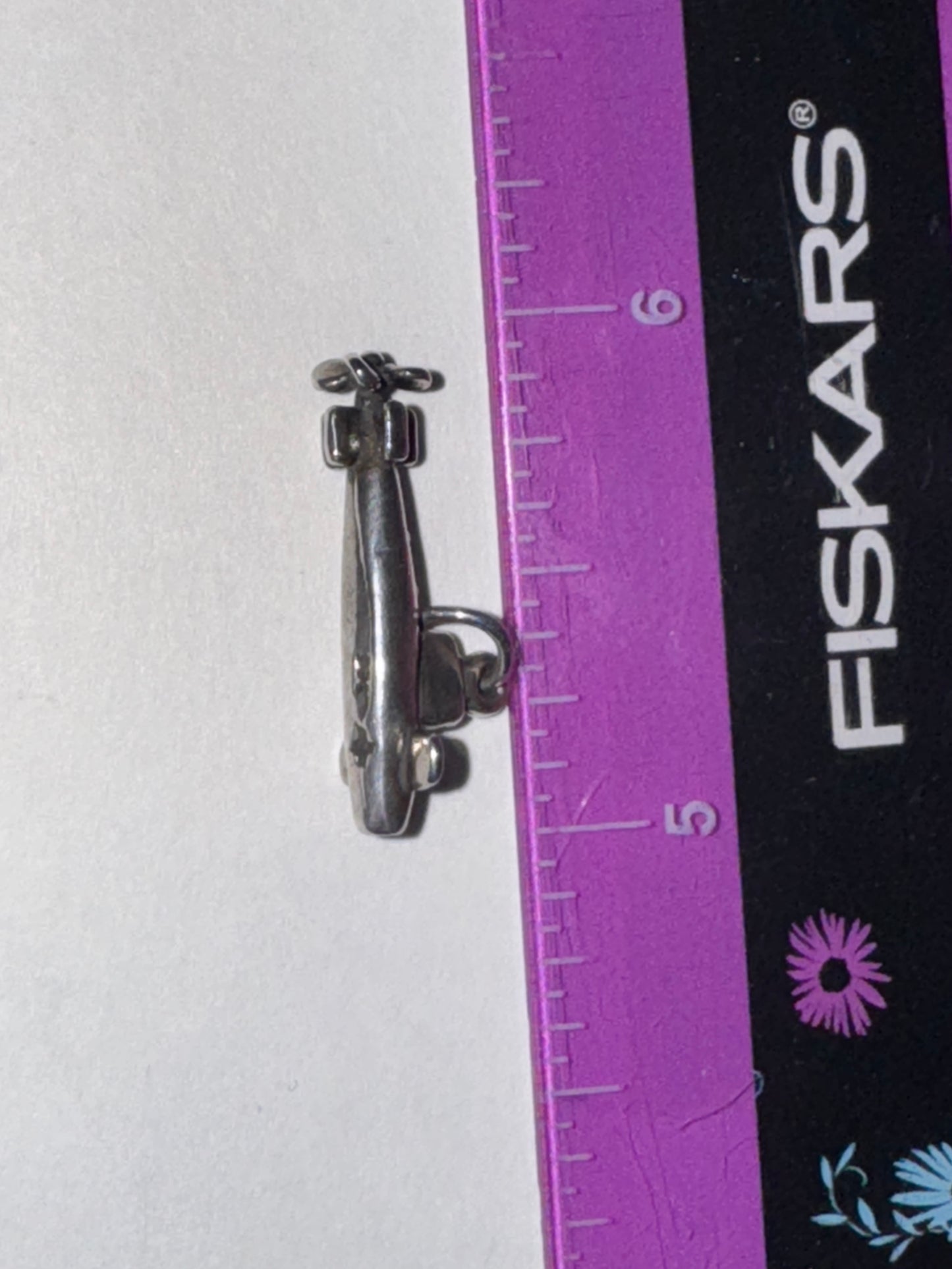 Sterling Silver Submarine Pendant