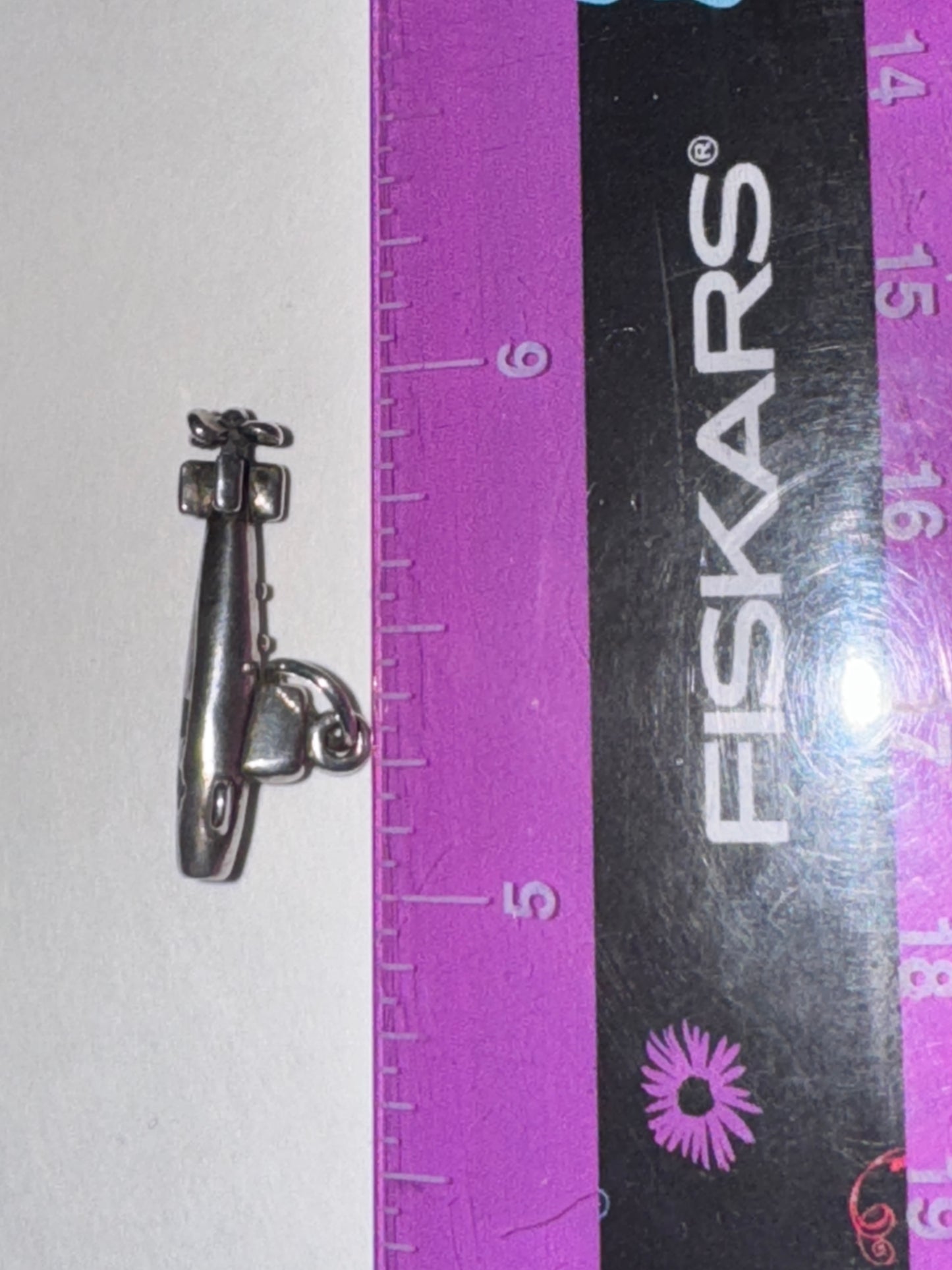 Sterling Silver Submarine Pendant