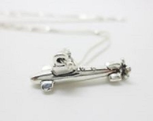 Sterling Silver Submarine Pendant