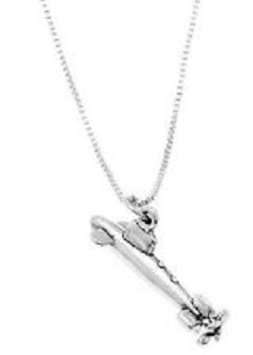 Sterling Silver Submarine Pendant