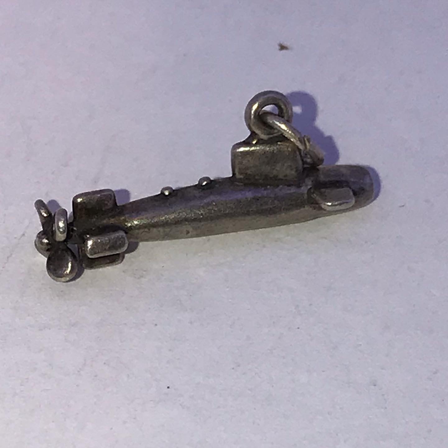 Sterling Silver Submarine Pendant