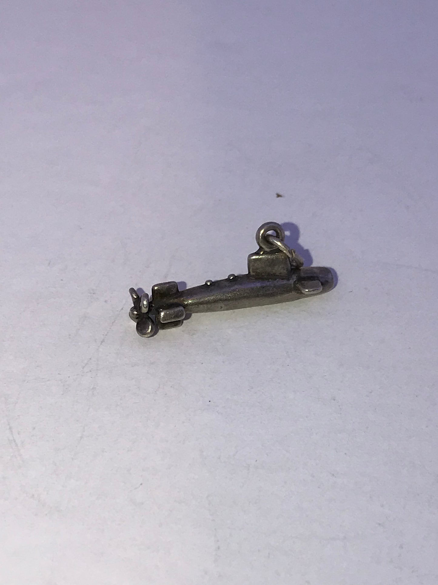 Sterling Silver Submarine Pendant