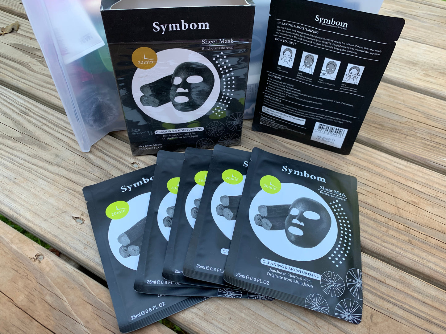 Symbom Charcoal Facial Mask Sheet