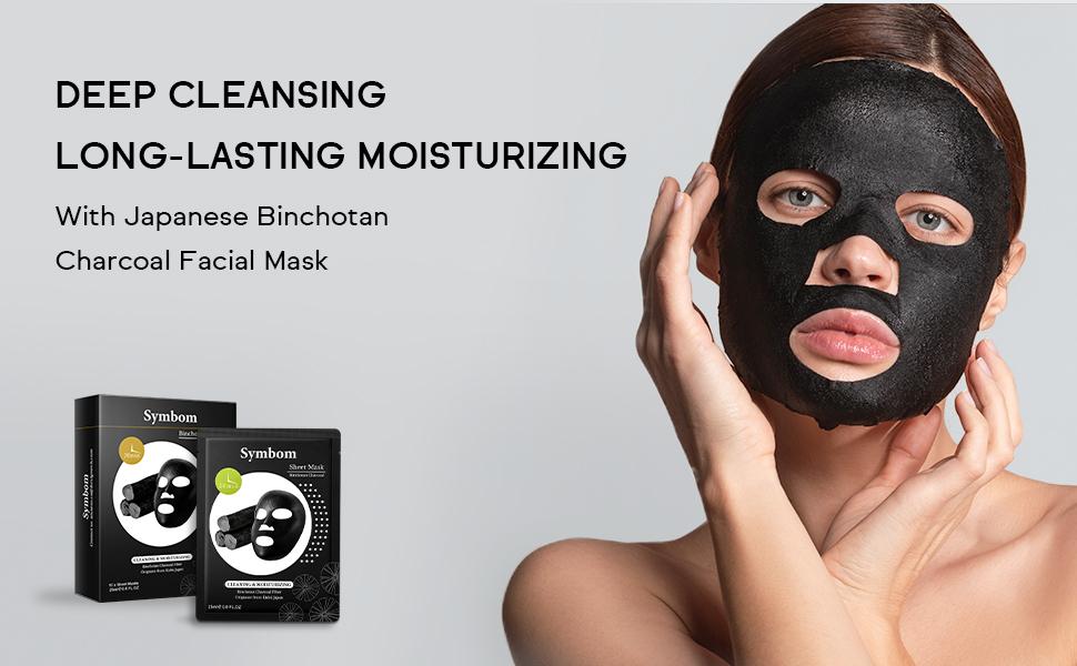 Symbom Charcoal Facial Mask Sheet