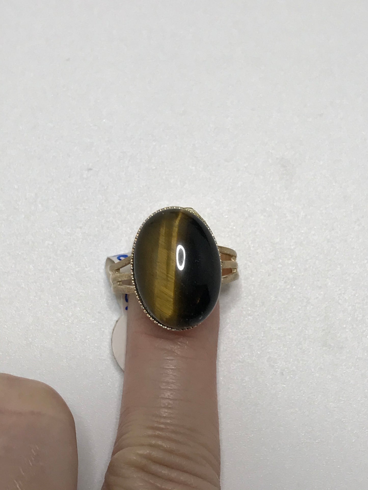 Tigereye Sizeable Silver Ring