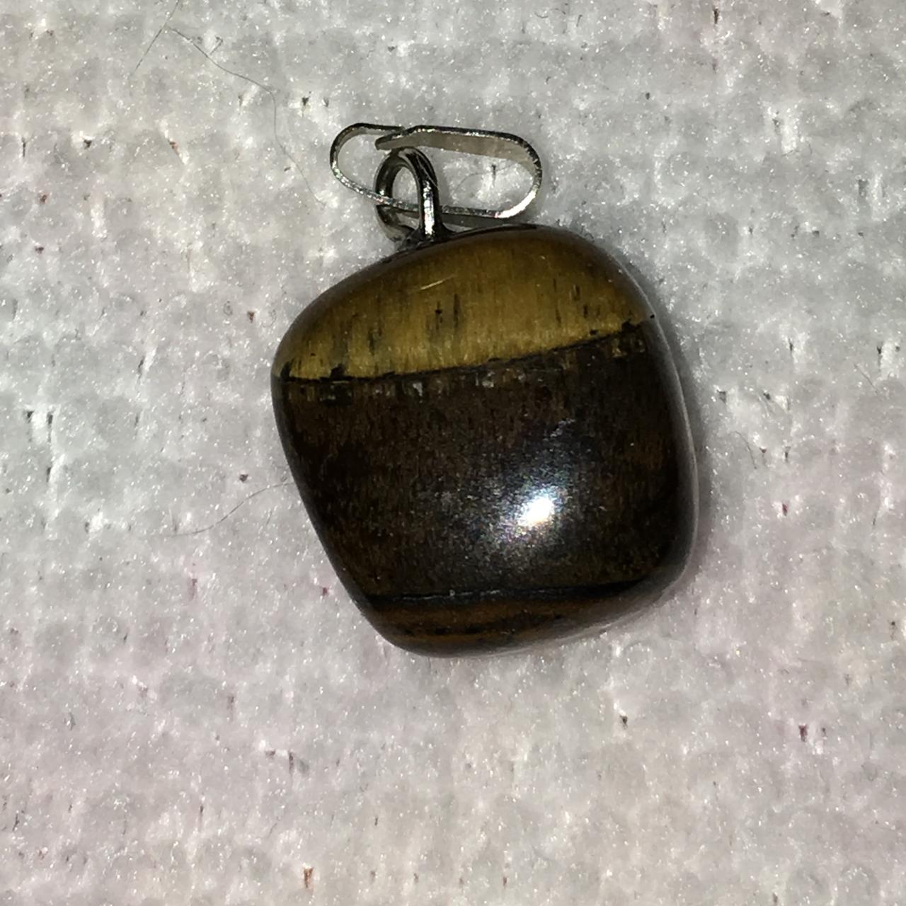 Tigerseye Teardrop Pendant