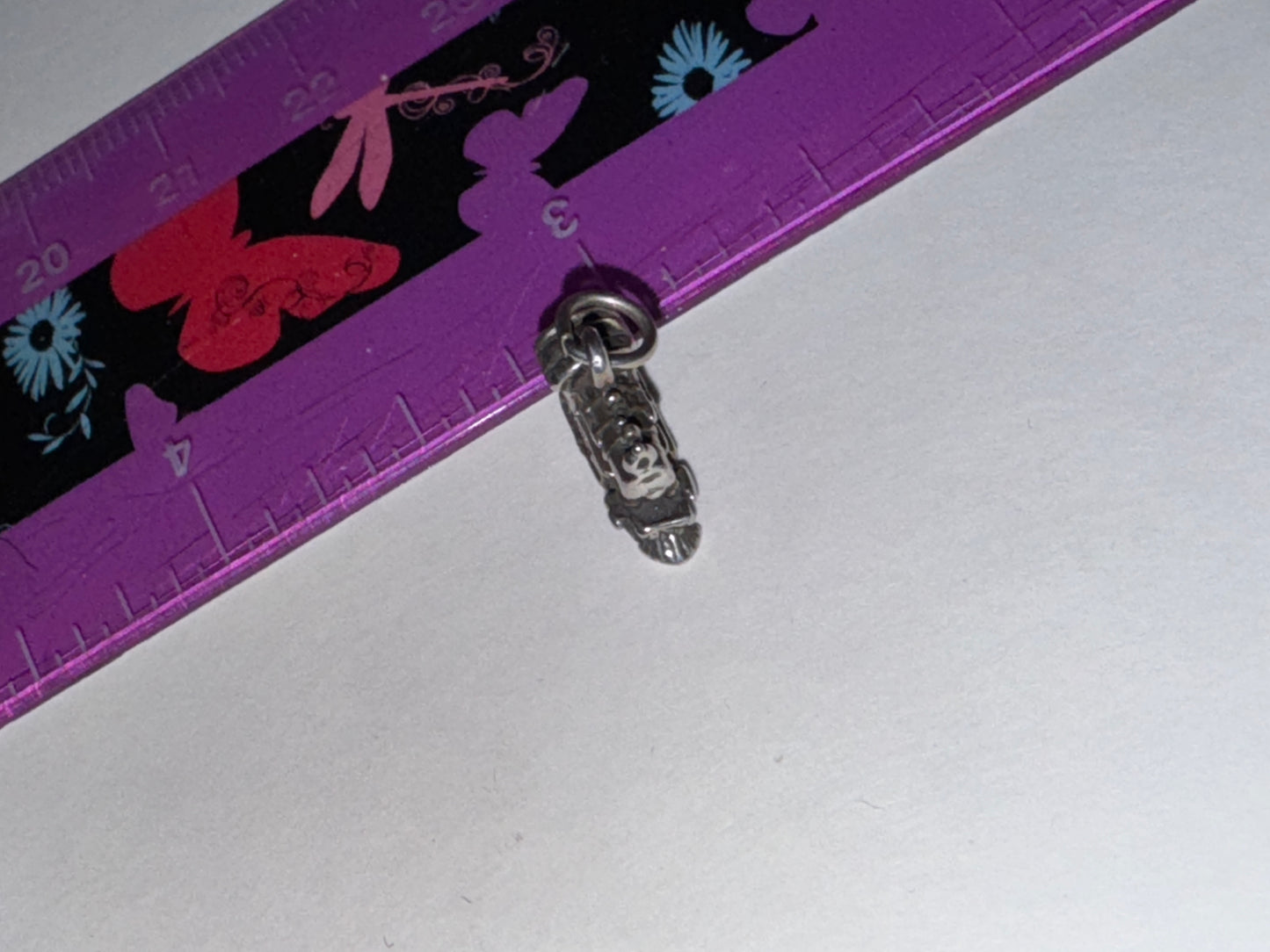 Sterling Silver Train Pendant
