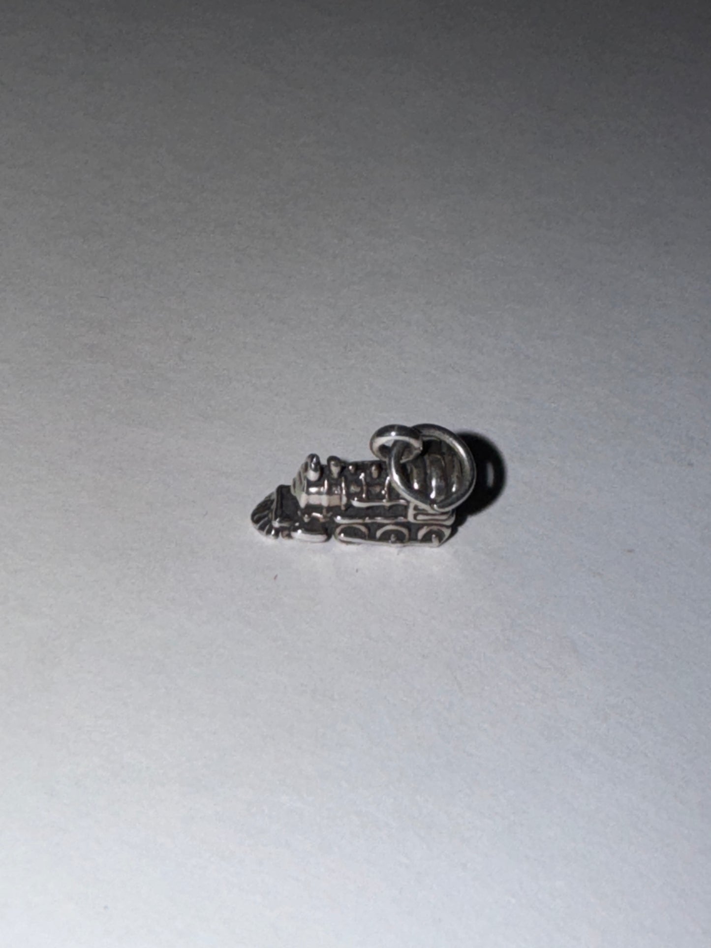 Sterling Silver Train Pendant