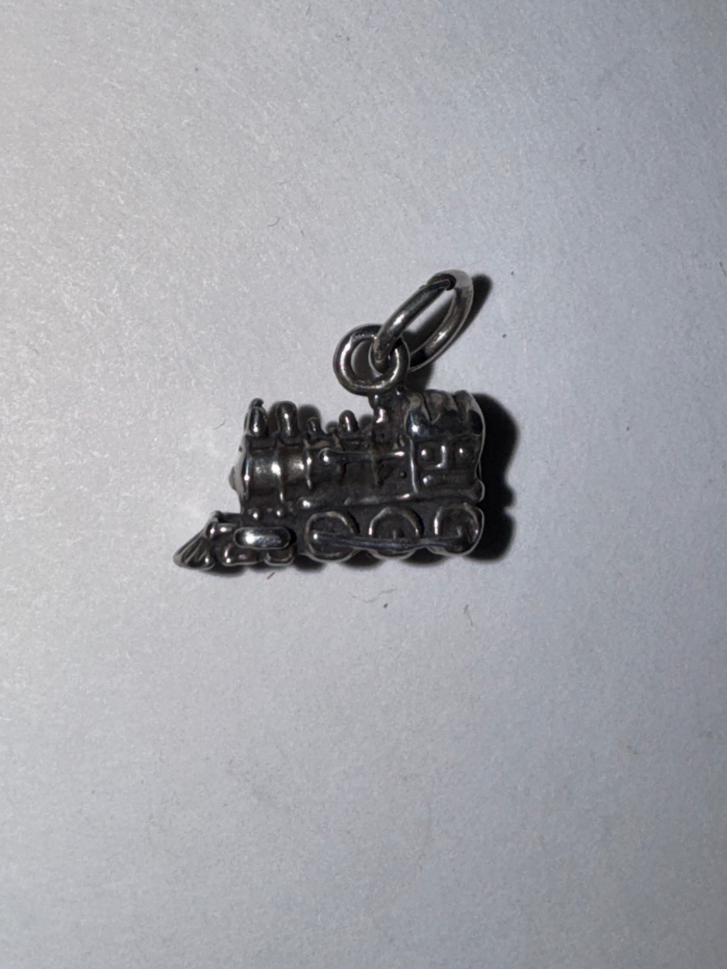 Sterling Silver Train Pendant
