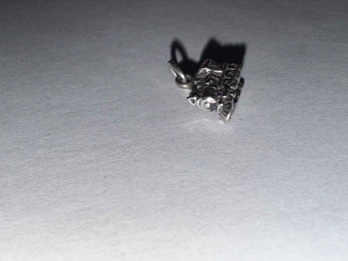 Sterling Silver Train Pendant