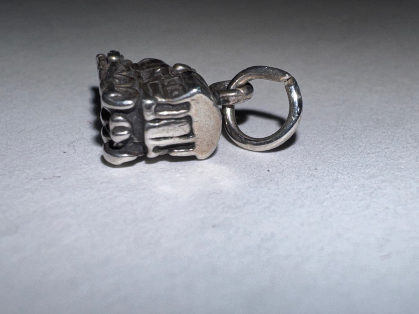 Sterling Silver Train Pendant