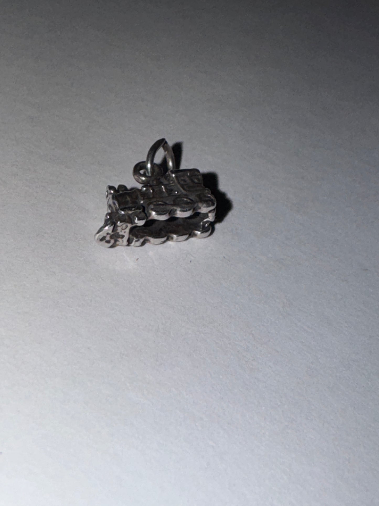 Sterling Silver Train Pendant
