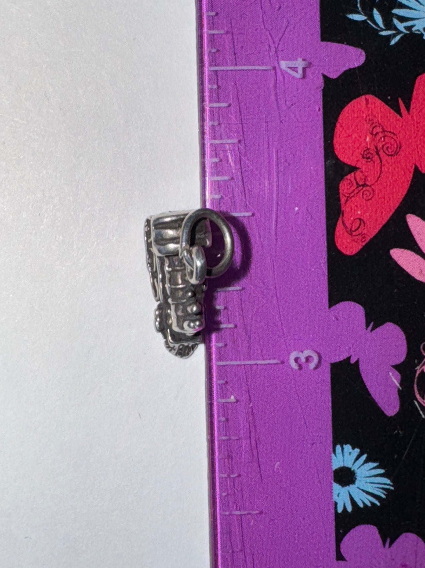 Sterling Silver Train Pendant