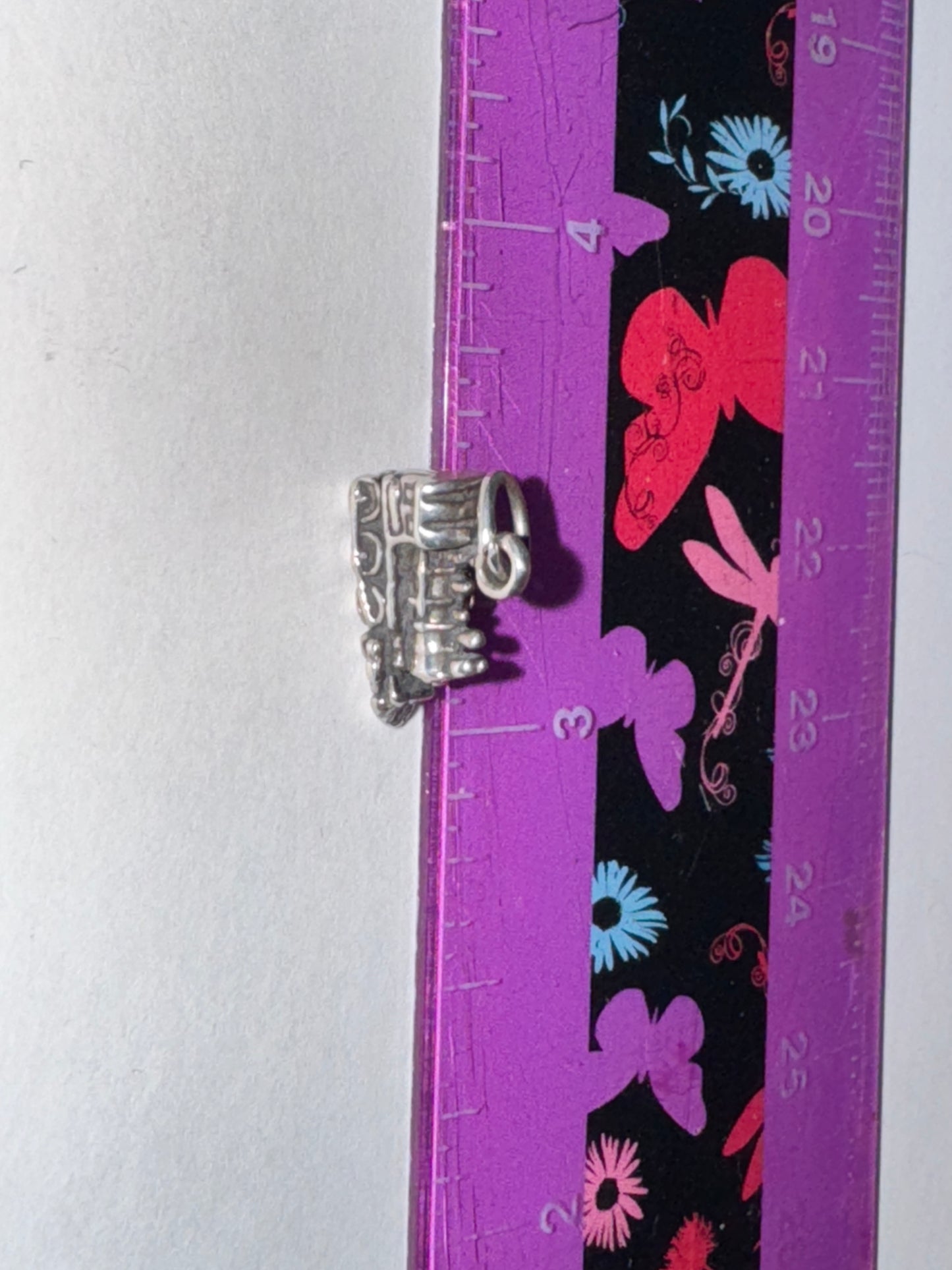 Sterling Silver Train Pendant