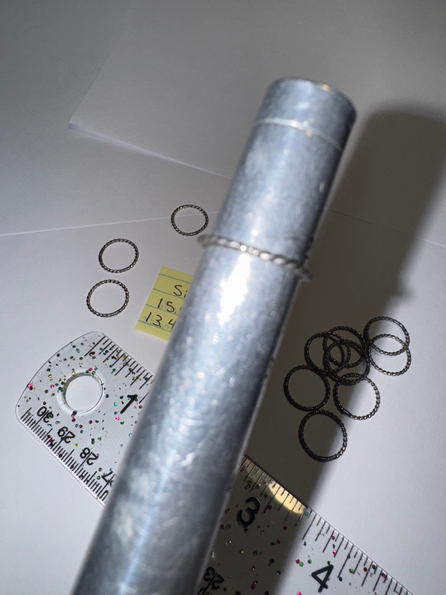 Sterling Silver Twisty Ring, Size 2