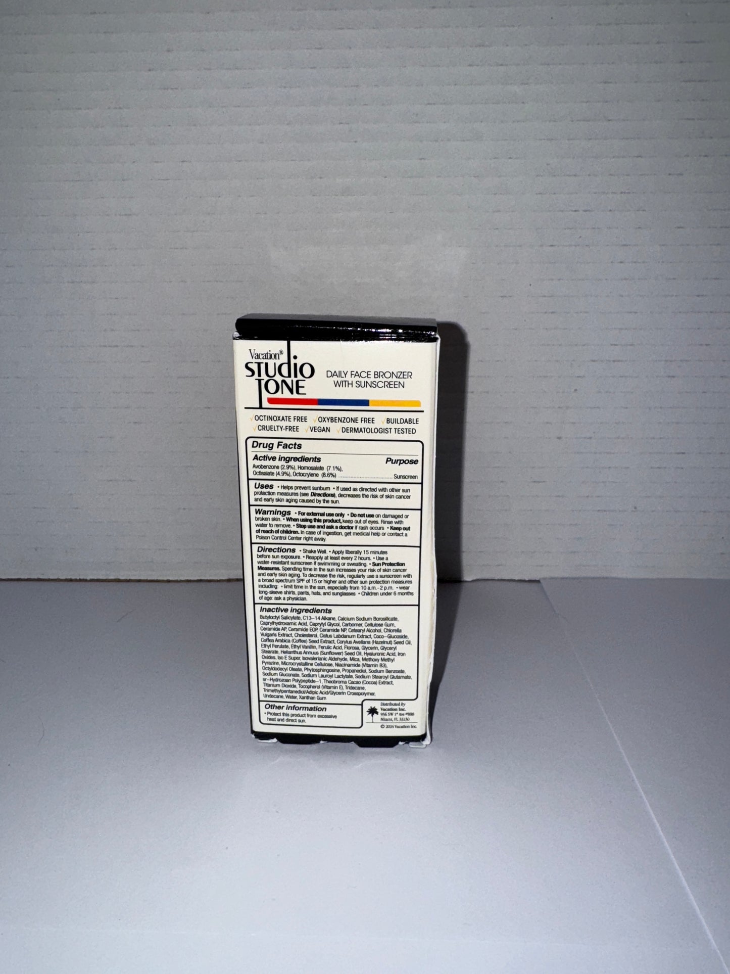 Vacation Brand Studio Tone SPF 50