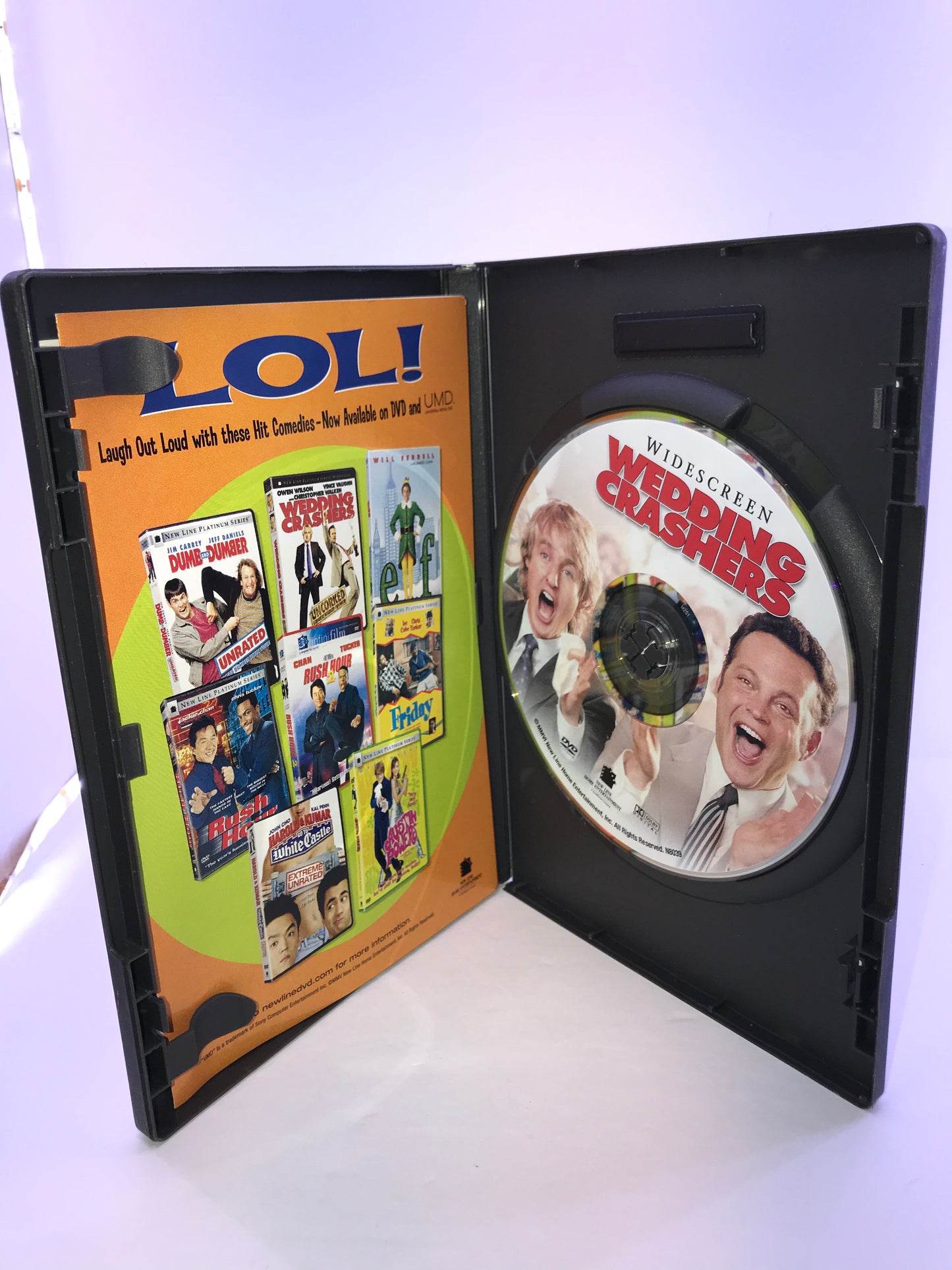 Wedding Crashers DVD, Widescreen