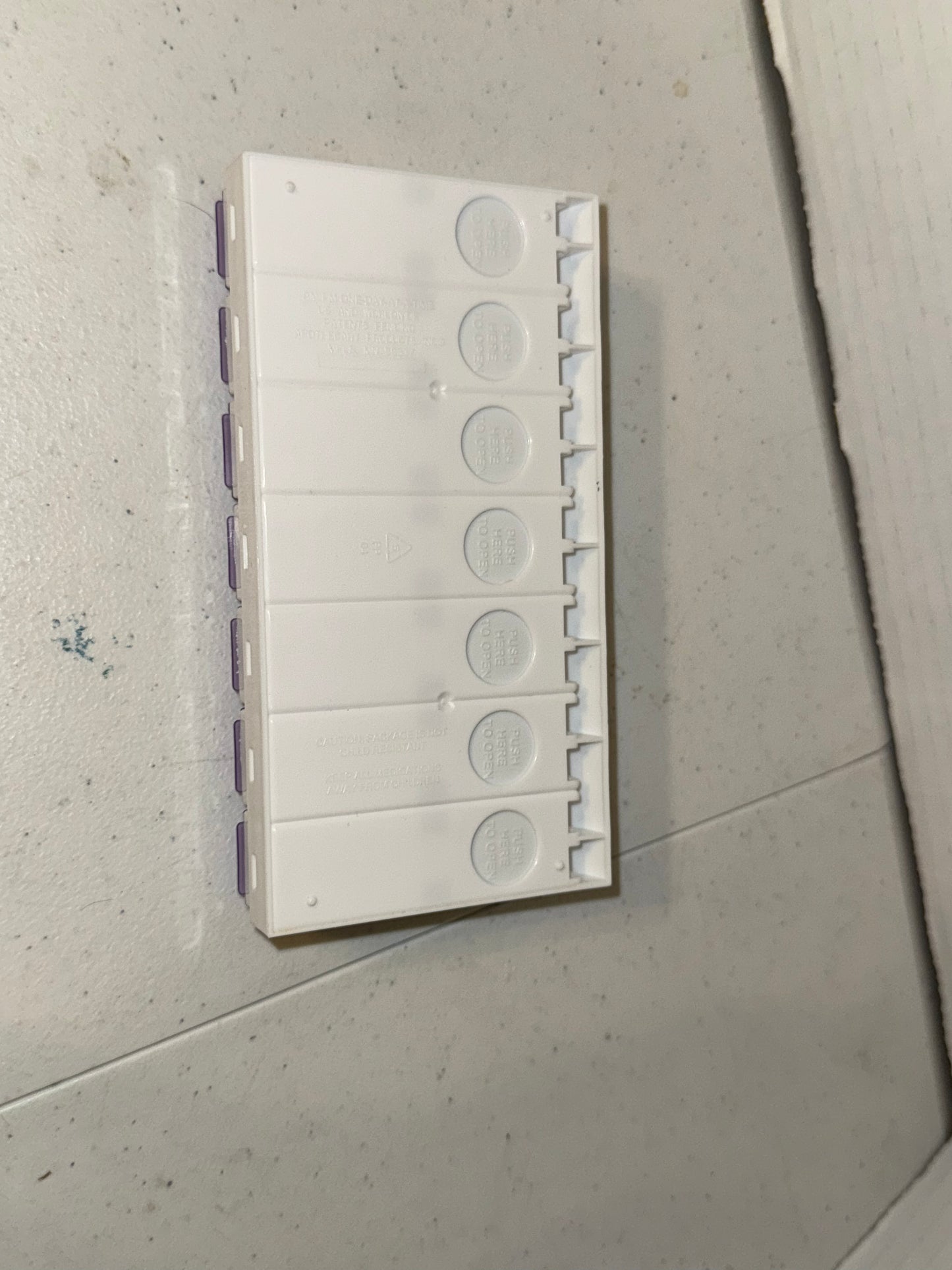 AM/PM Weekly Pill Planner, 7.5", set of 2