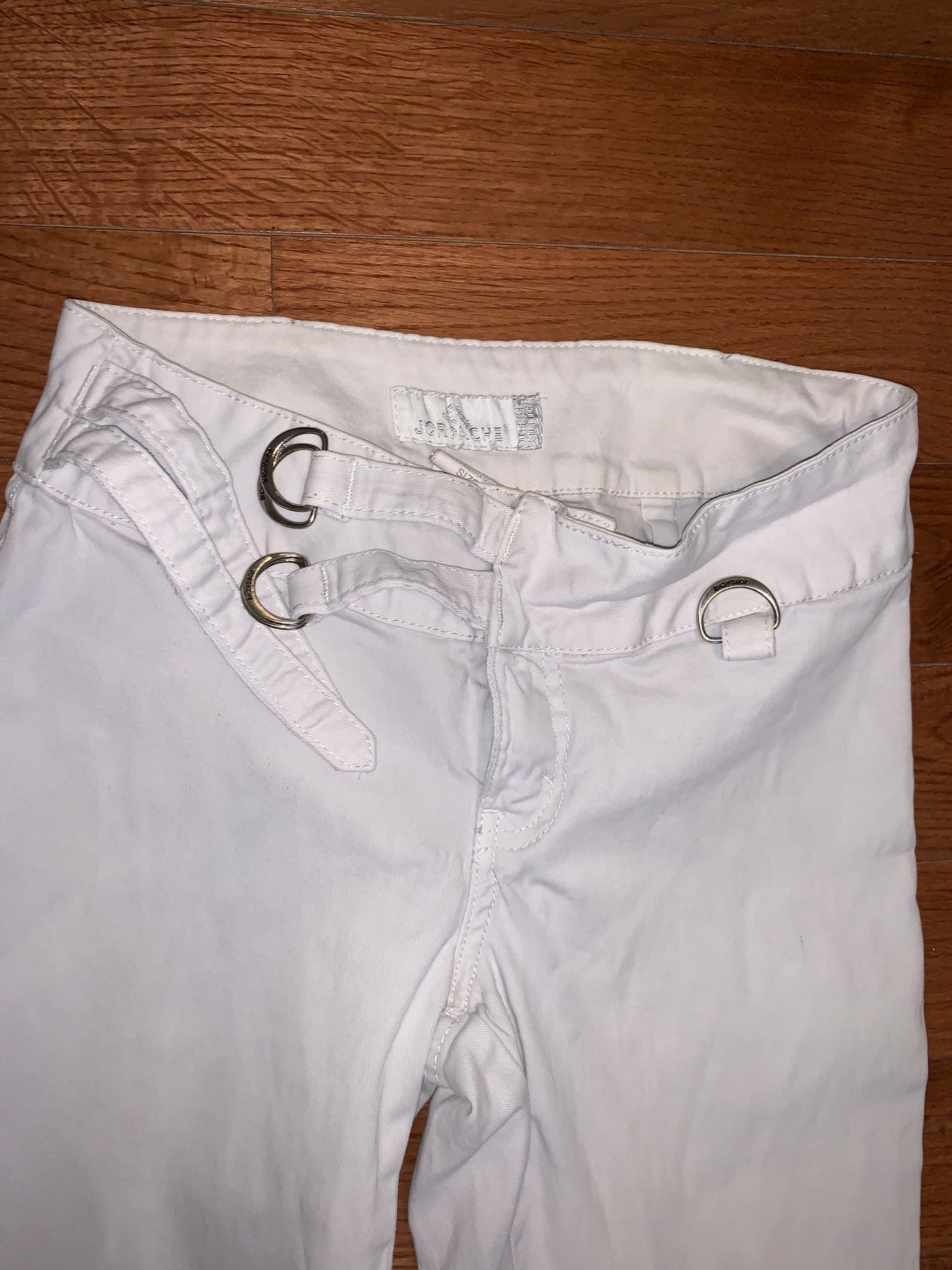 White Jordache Pants, Size 3/4