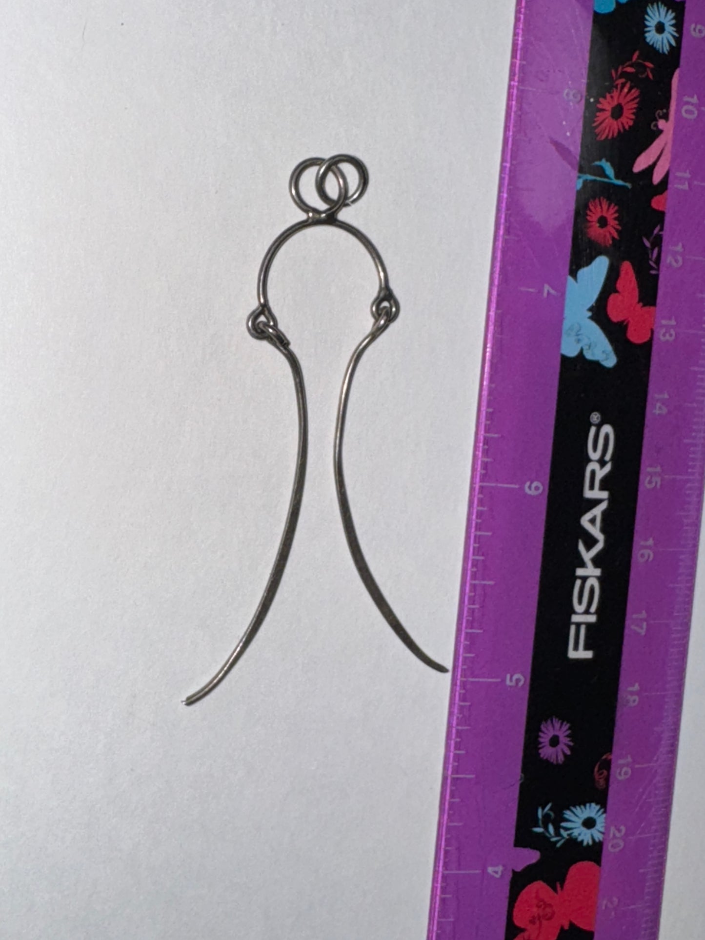 Sterling Silver Wishbone Bridle Pendant