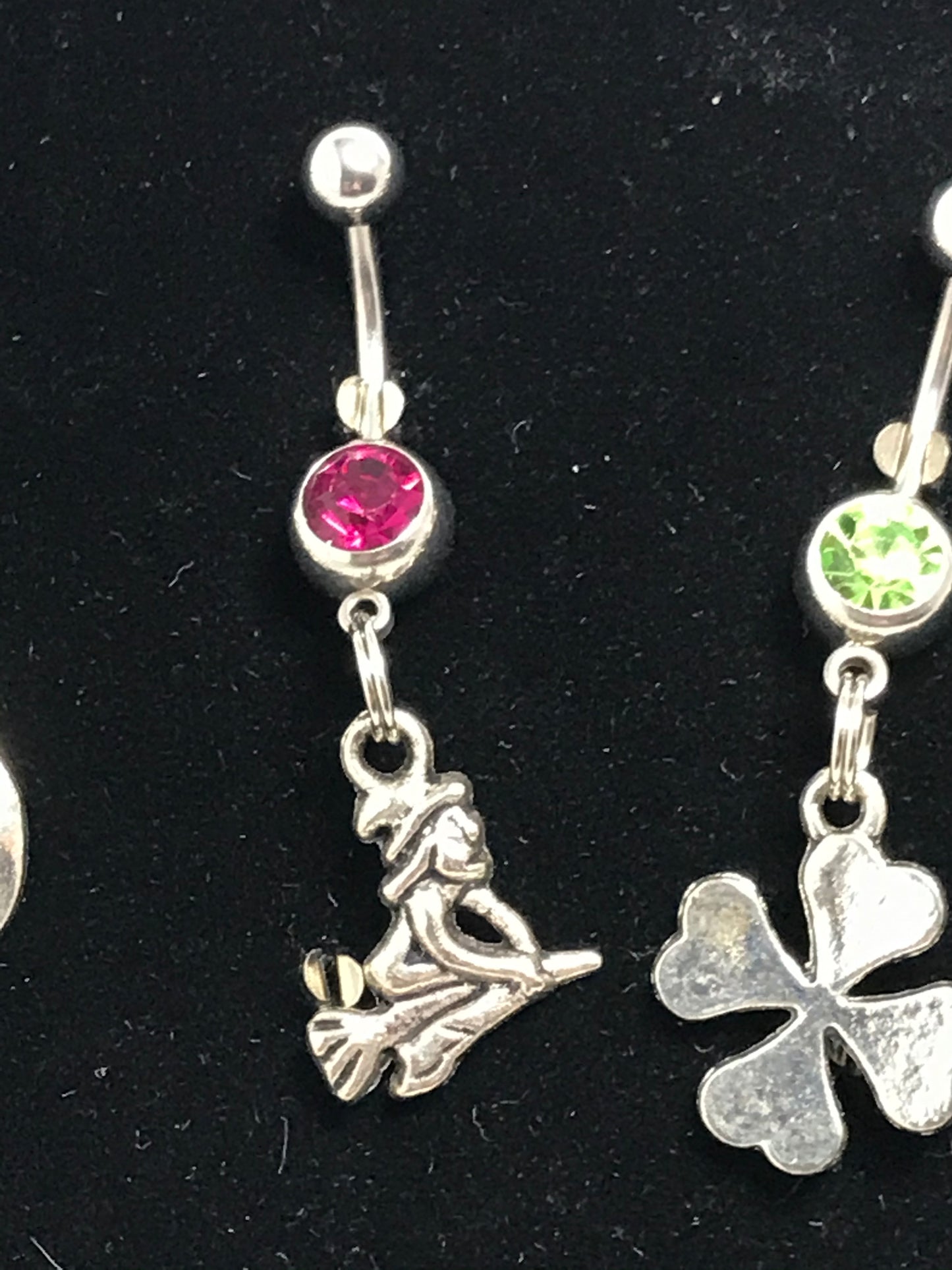 Witch Dangle Belly Ring