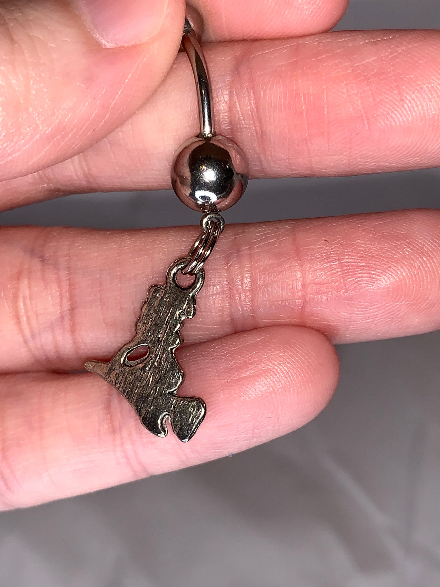 Witch Dangle Belly Ring