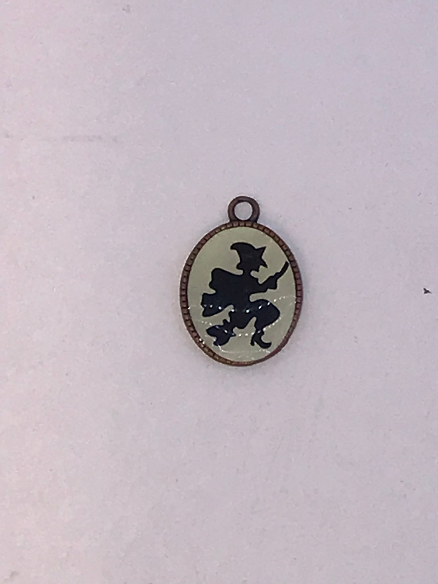Cute little Oval Witch Pendant