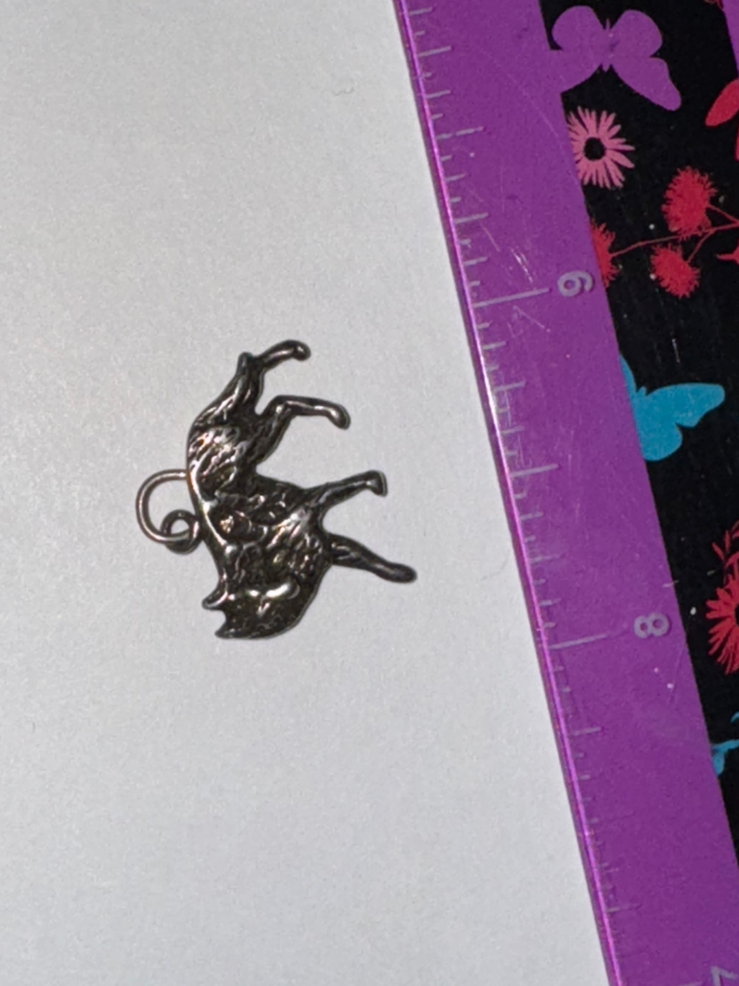 Sterling Silver Wolf Pendant