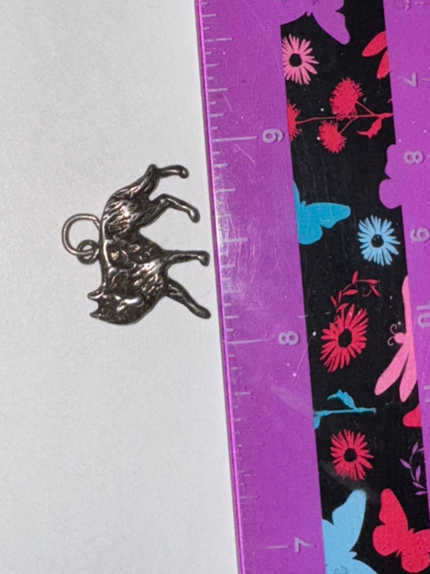 Sterling Silver Wolf Pendant