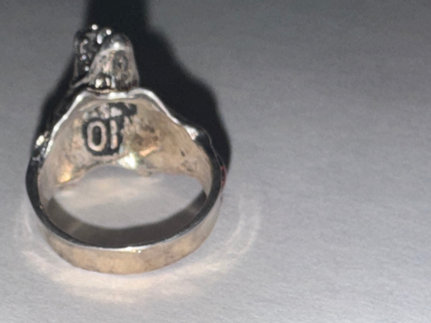 Wolf's Head Ring, Size 10