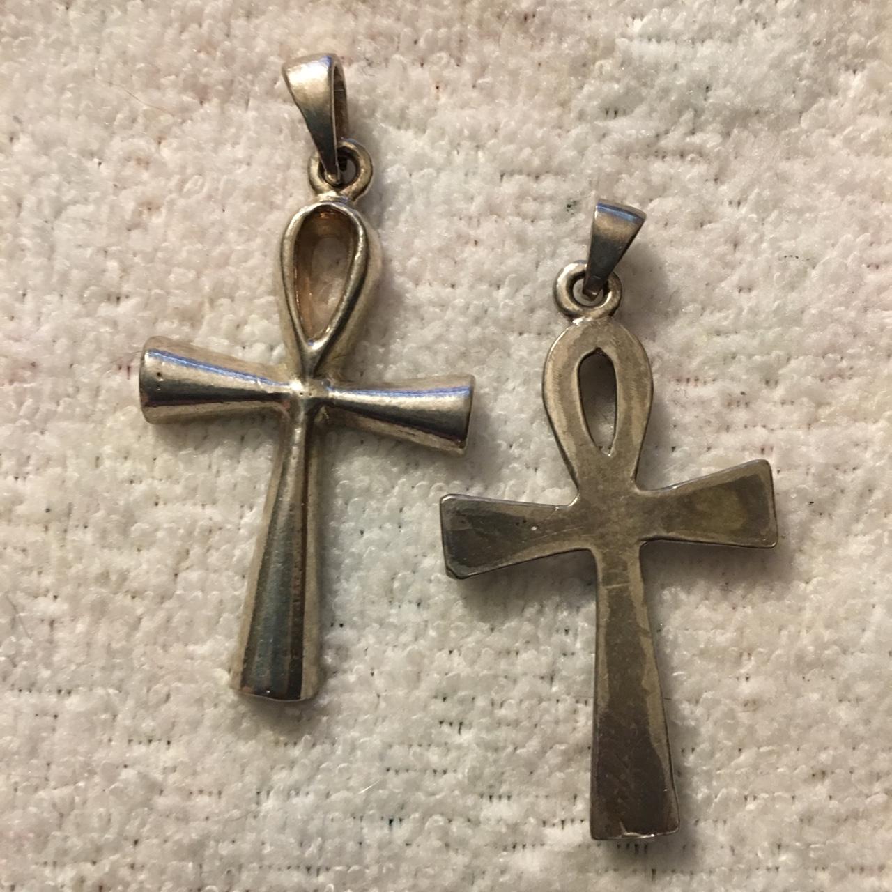 Sterling Silver Egyptian Ankh Pendant