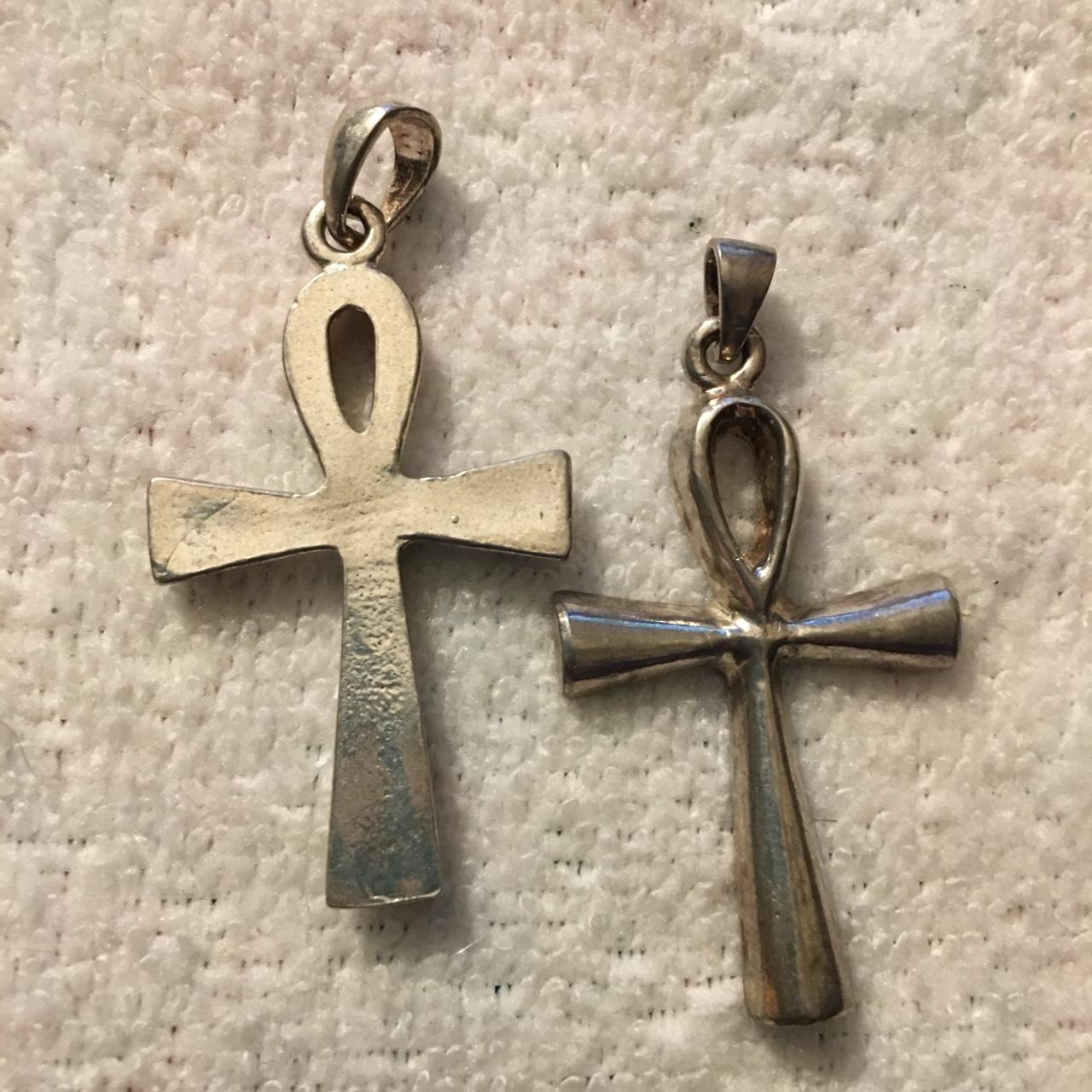 Sterling Silver Egyptian Ankh Pendant