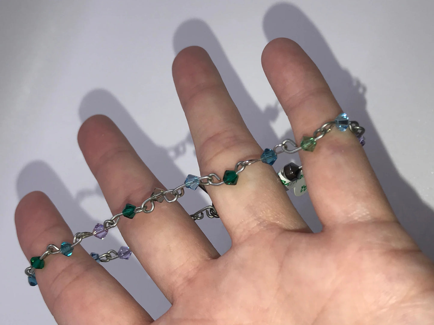 8 1/2" Swarovski Link Bracelet