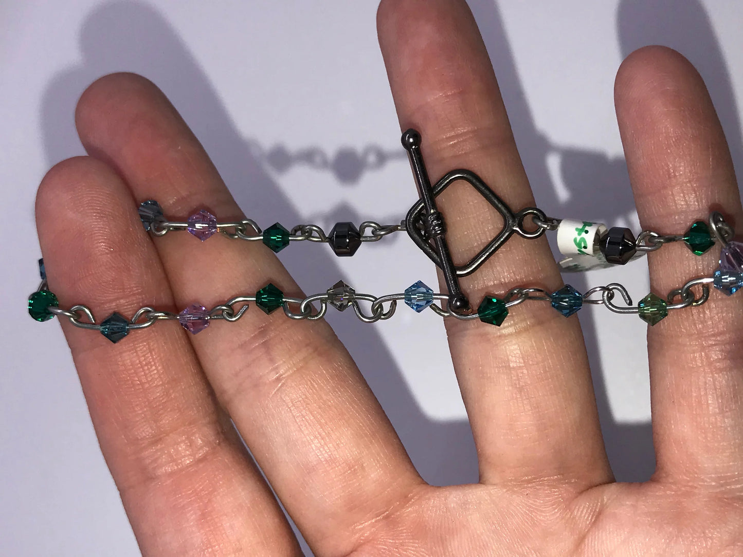 8 1/2" Swarovski Link Bracelet