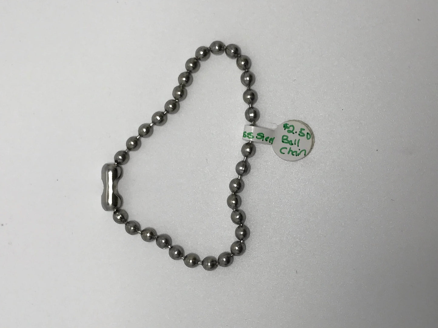 8" 4.4mm Ball Chain Bracelet