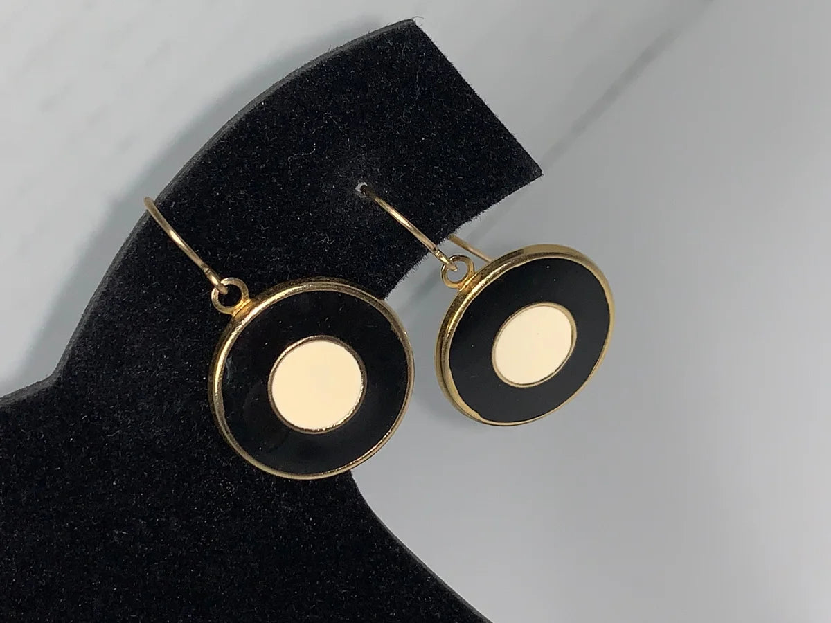 1/20 14Kt Gold Dangle Earrings