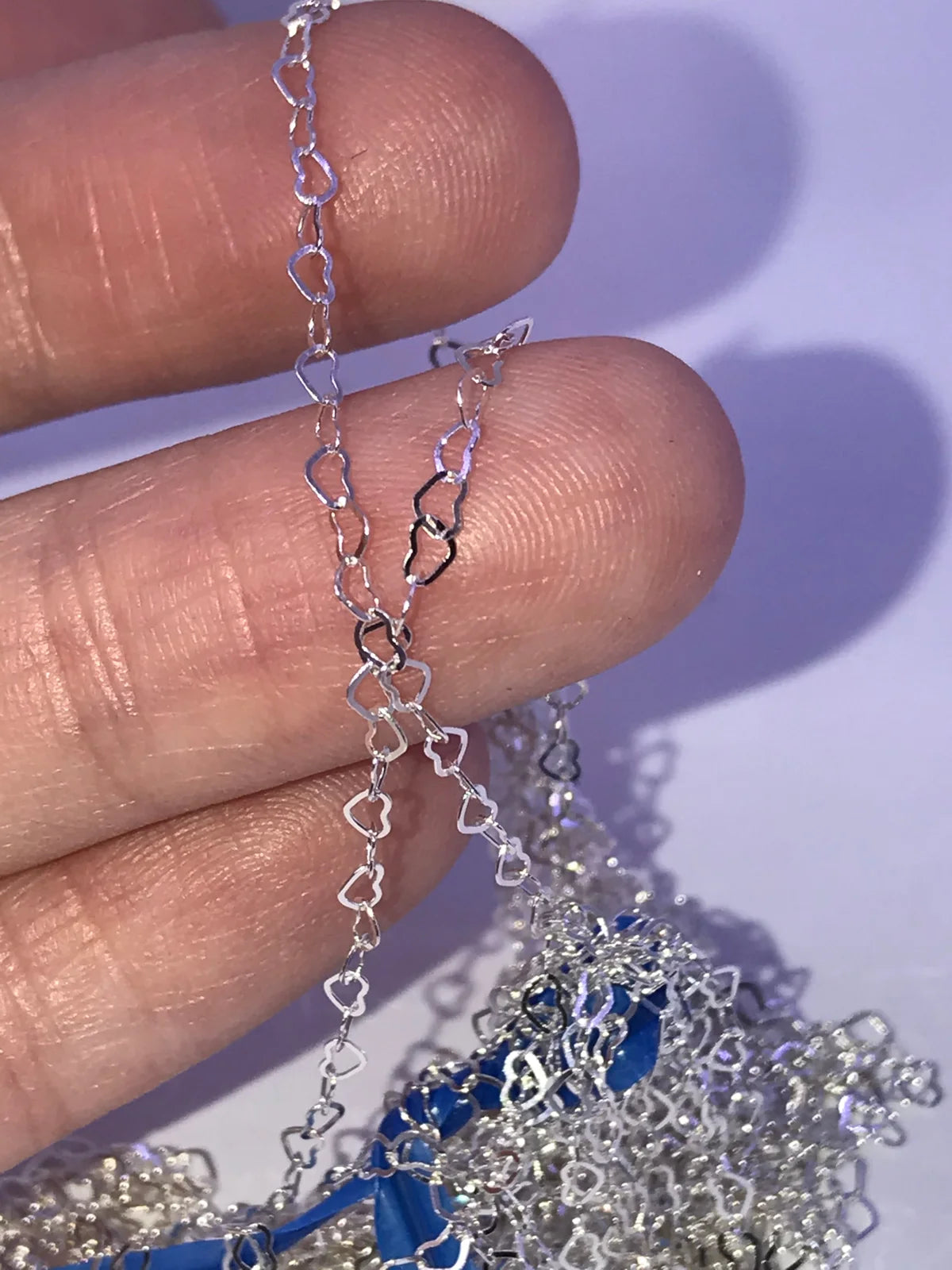 1.9mm Flat Heart Link Chain