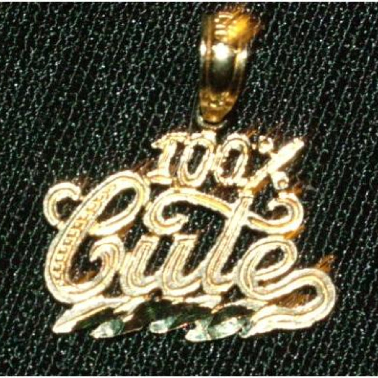 100% Cute 14 Kt Gold Pendant
