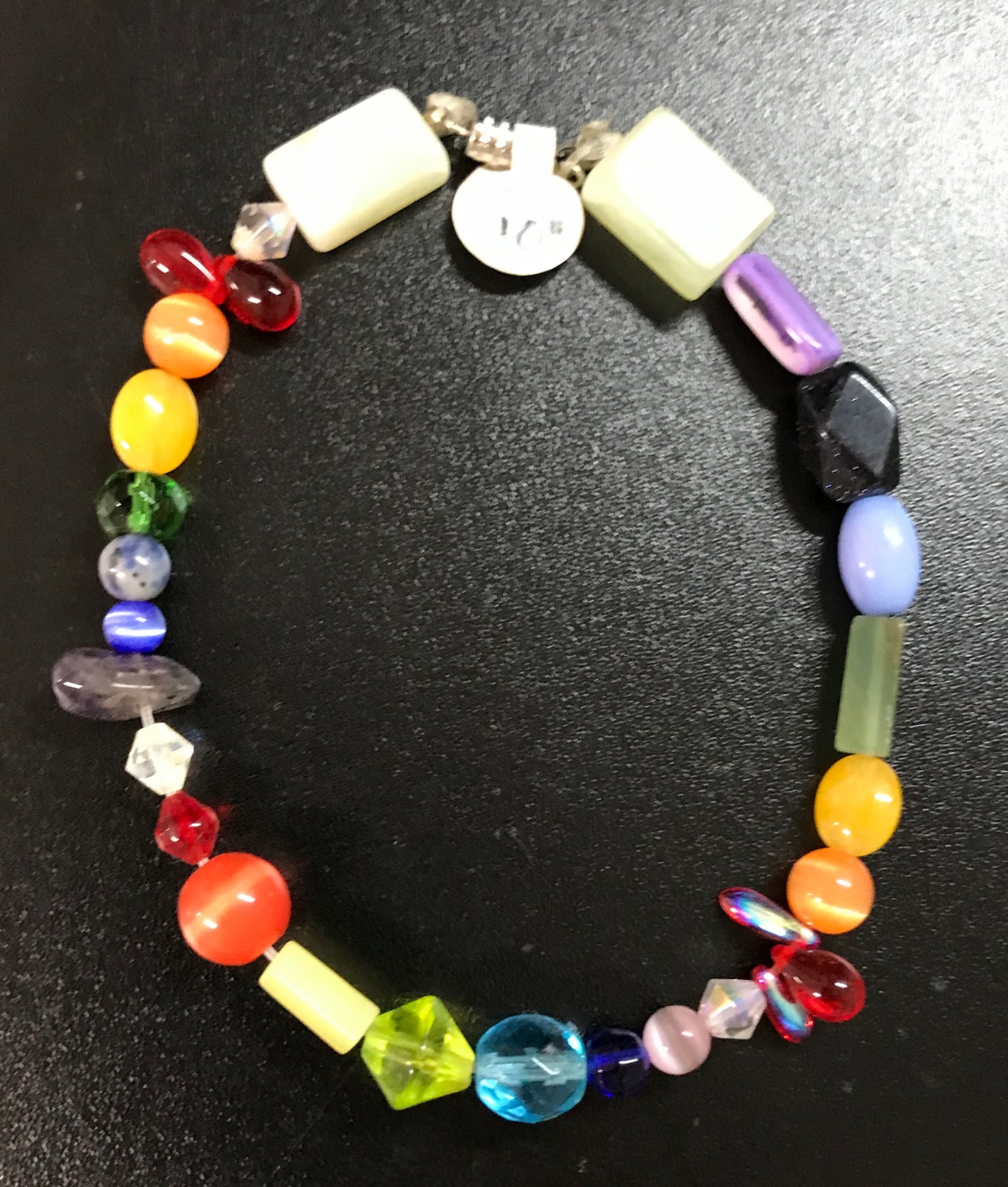10" Chakra Multi-Stone Anklet