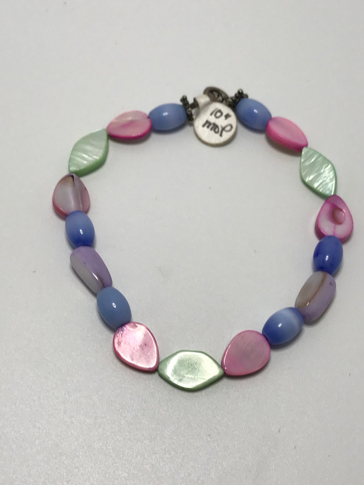 10" long Mother of Pearl Bracelet or Anklet