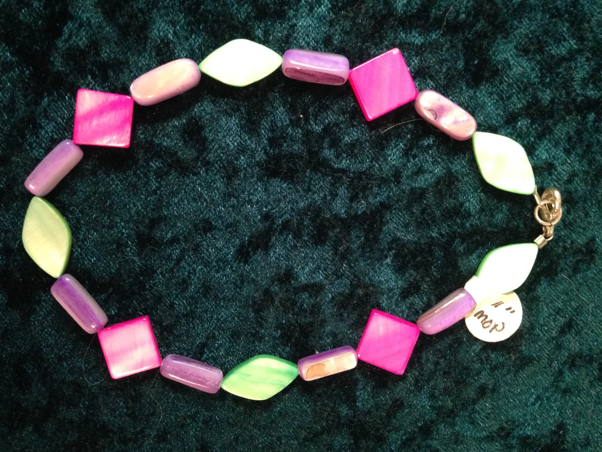 11" Mother of Pearl Anklet