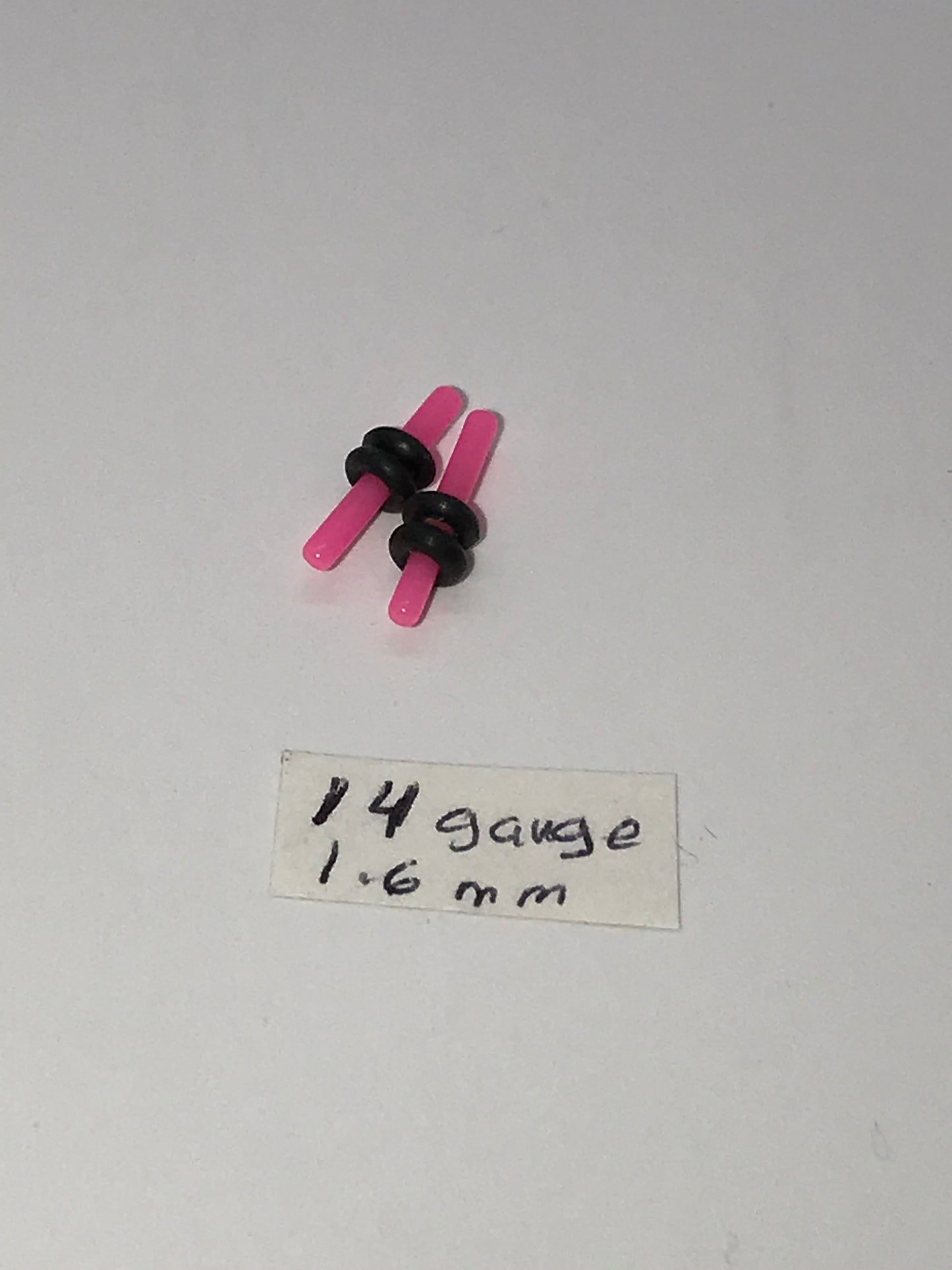 14 UV Acrylic Gauge Plugs