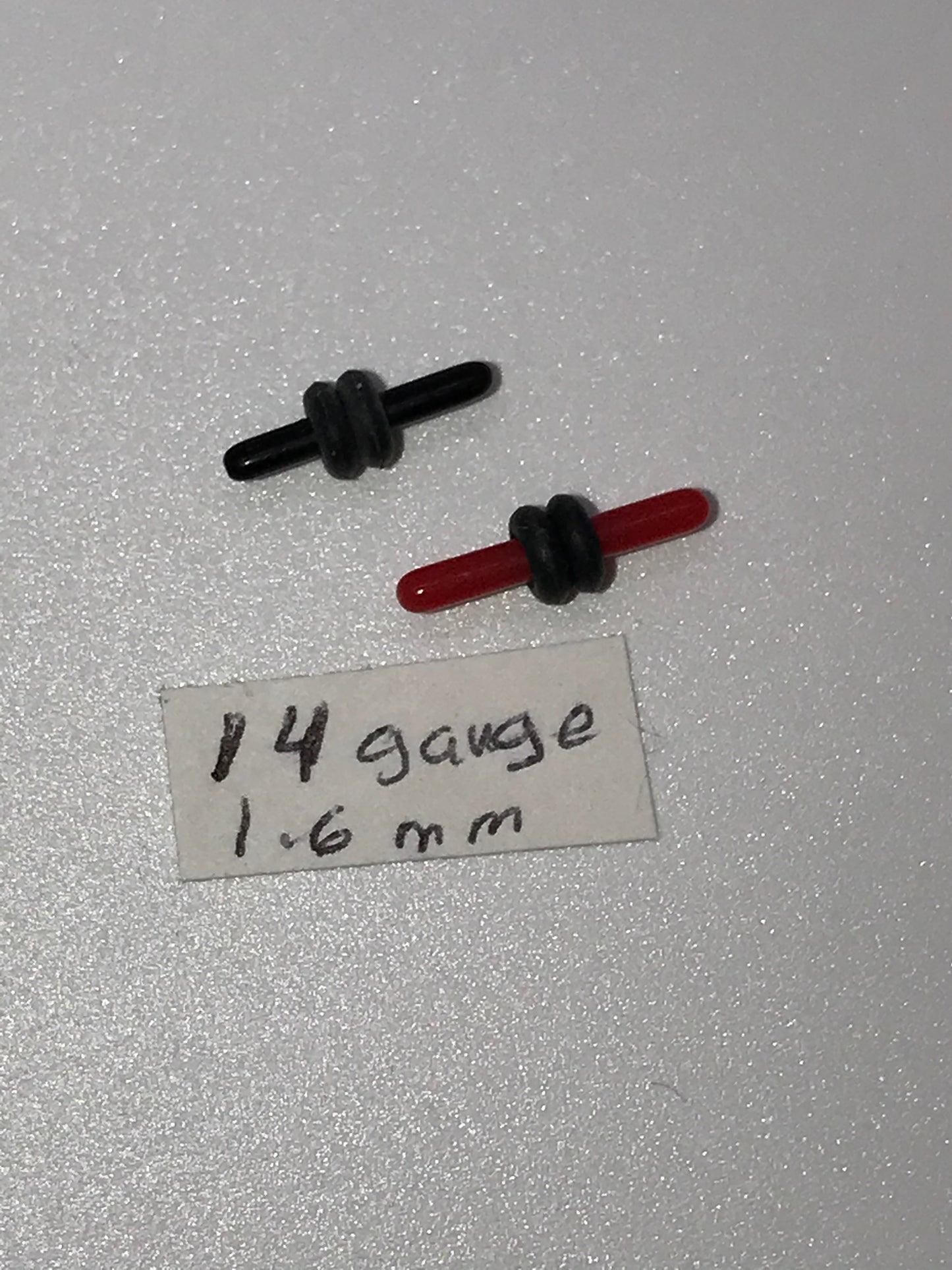 14 UV Acrylic Gauge Plugs
