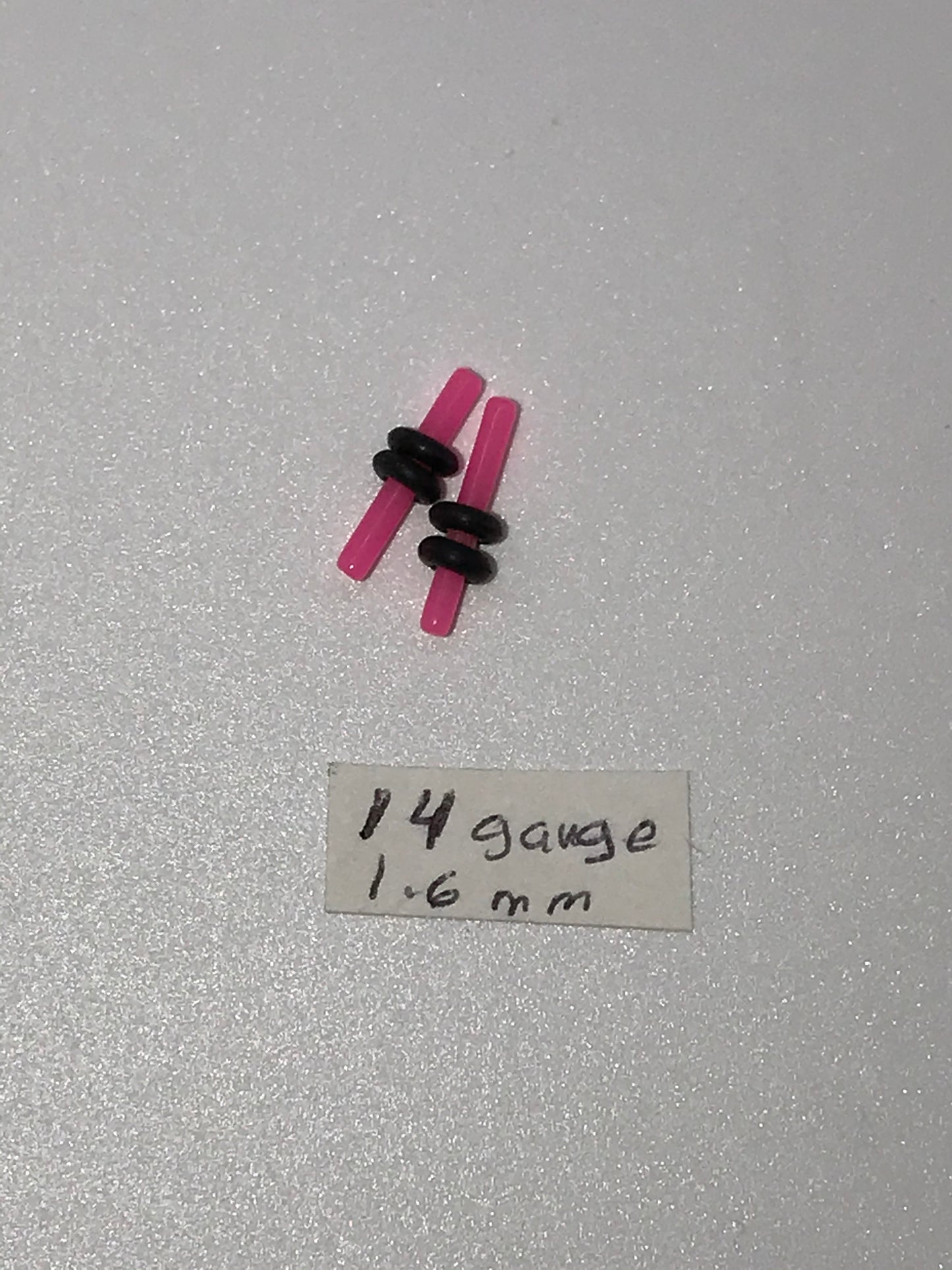 14 UV Acrylic Gauge Plugs