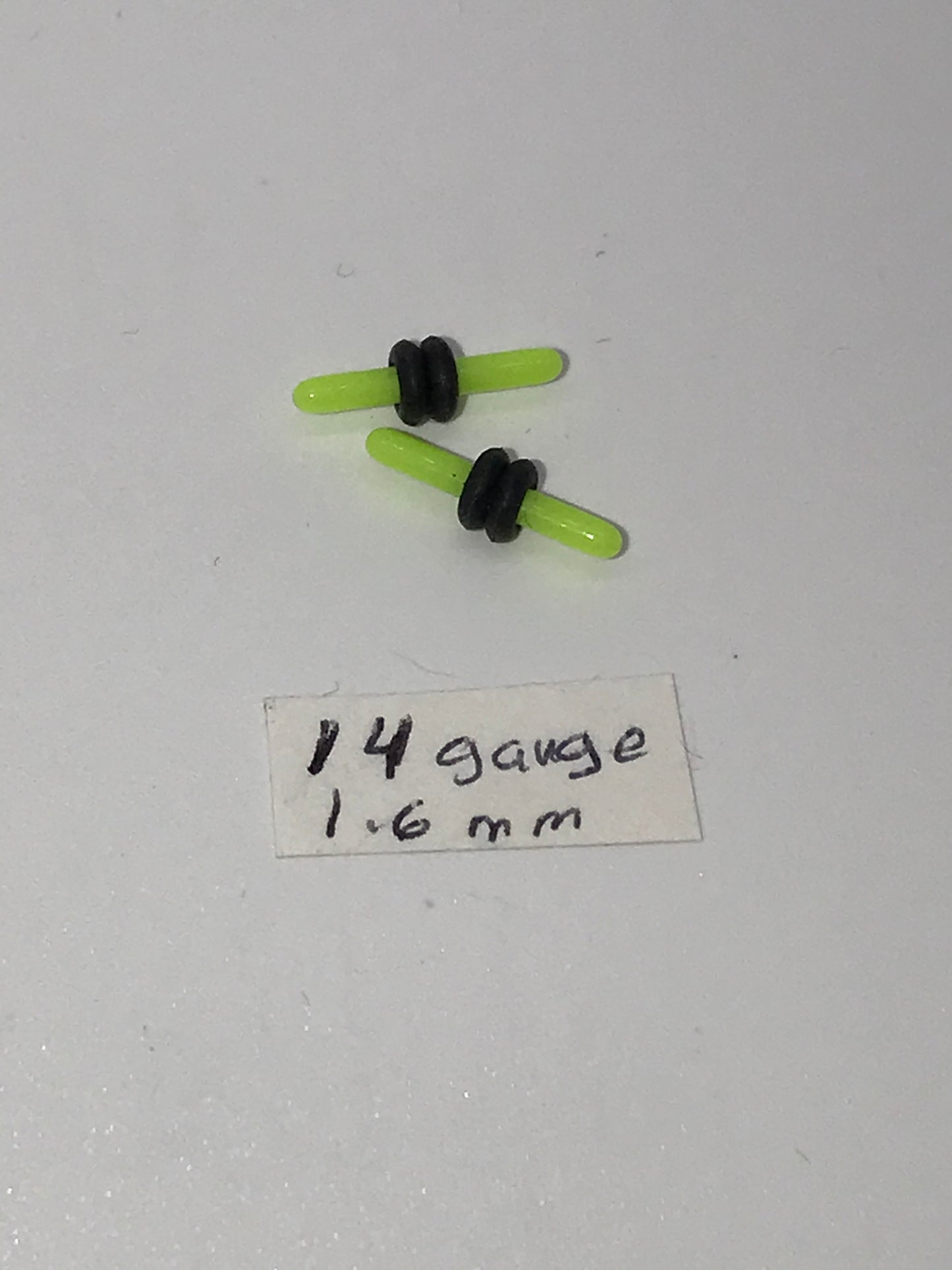 14 UV Acrylic Gauge Plugs