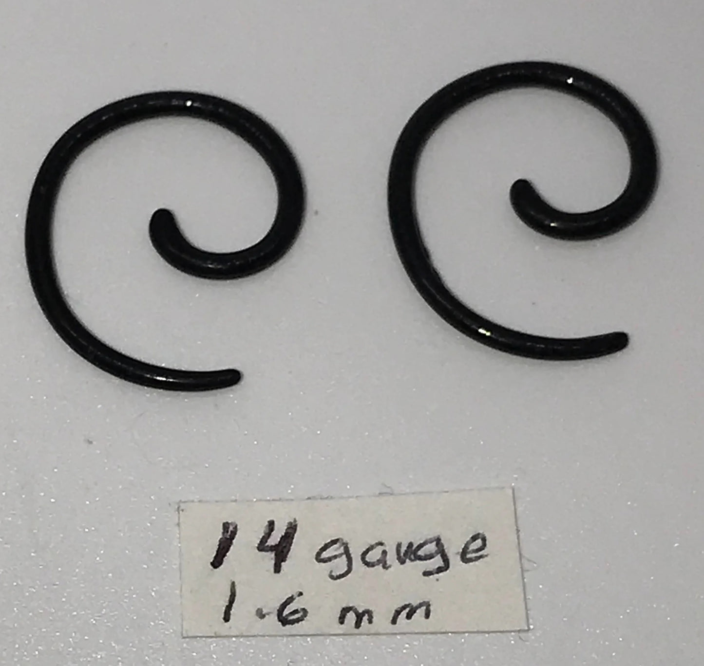 14 Gauge Uv Acrylic Curls