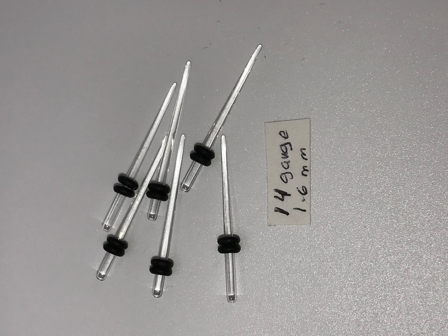 14 Gauge Uv Acrylic Gauge Tapers